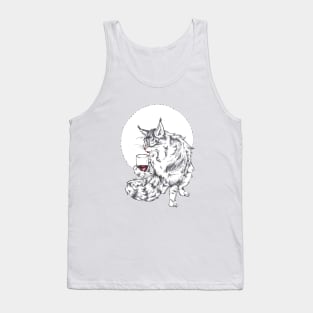 Wine Cat-oisseur Tank Top